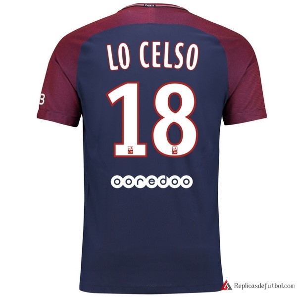 Camiseta Paris Saint Germain Primera equipación Lo Celso 2017-2018